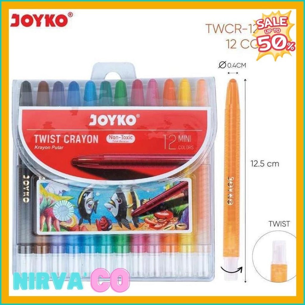 

Crayon Putar Joyko 12W - Rolling Joyko (Lagi Rame)