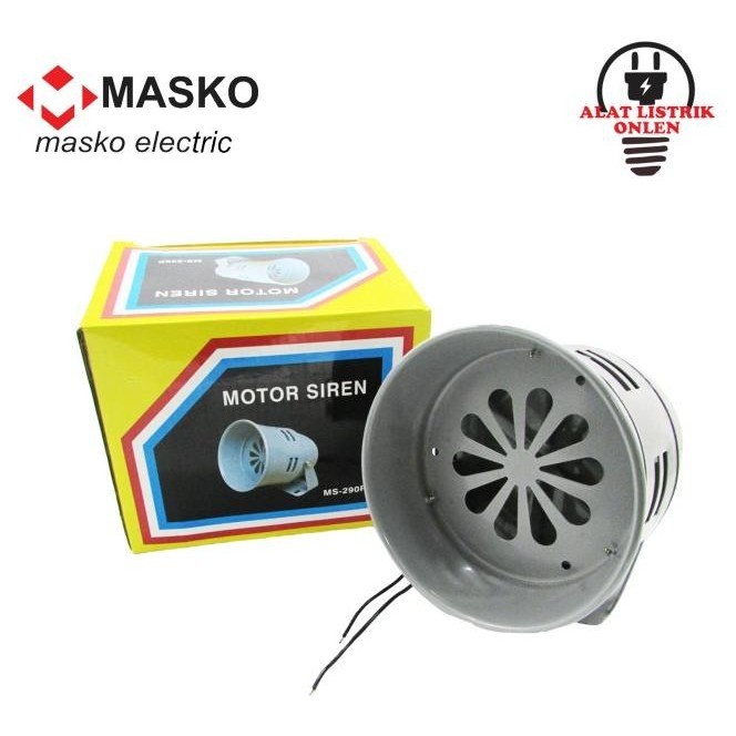 Alarm Sirine Ms-290 Industri Masko Pabrik Bell Bel Ms290 Ms 290