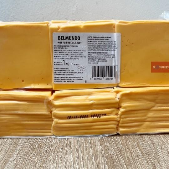 

Belmundo Keju Burger / Cheese Burger Slices Cheddar Isi 84 Lembar