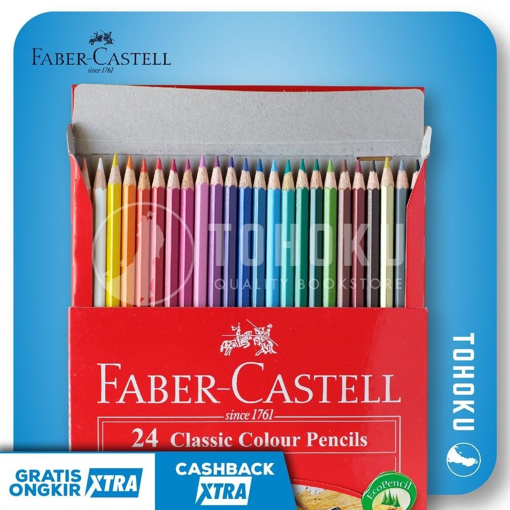 

Hemat Pensil Warna Faber Castell 24 Warna - Baru Dan Segel Sale