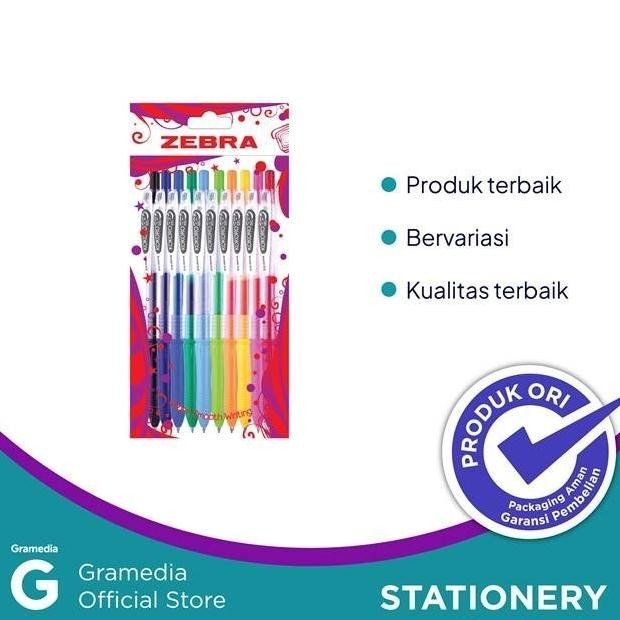 

Cuci Gudang Zebra Kokoro Gel 05 Mix Set 10 Pcs Viral
