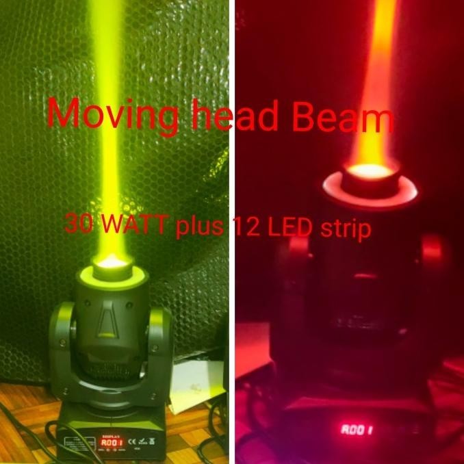 Mini Beam Moving Head Gobo Plus Led Strip