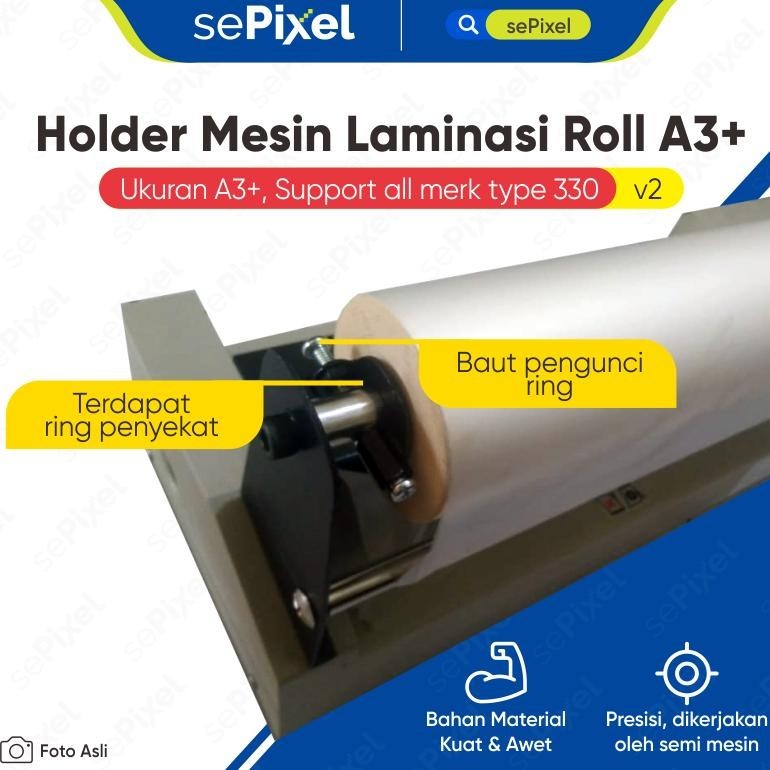 

Promo Penyangga Laminating Holder Mesin Laminasi Roll A3 Gratis Ongkir