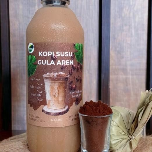 

Kopi Susu Gula Aren 1 Liter By Ladamadu