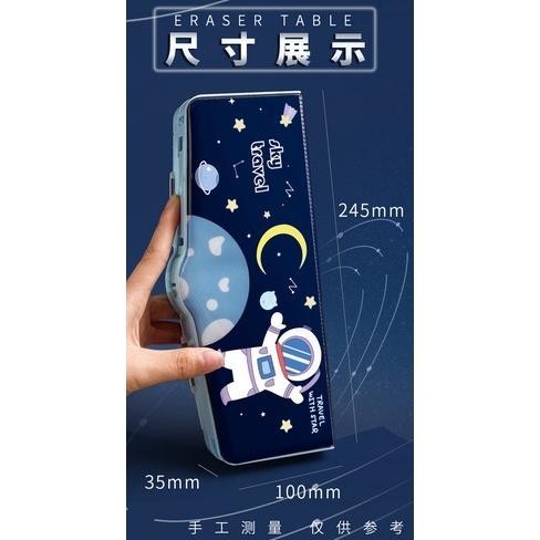 

Mega Sale Kotak Pensil Pola Kartun Lapisan Ganda Dan Tunggal Dengan Rautan Kapasitas With Scissors BisaCod