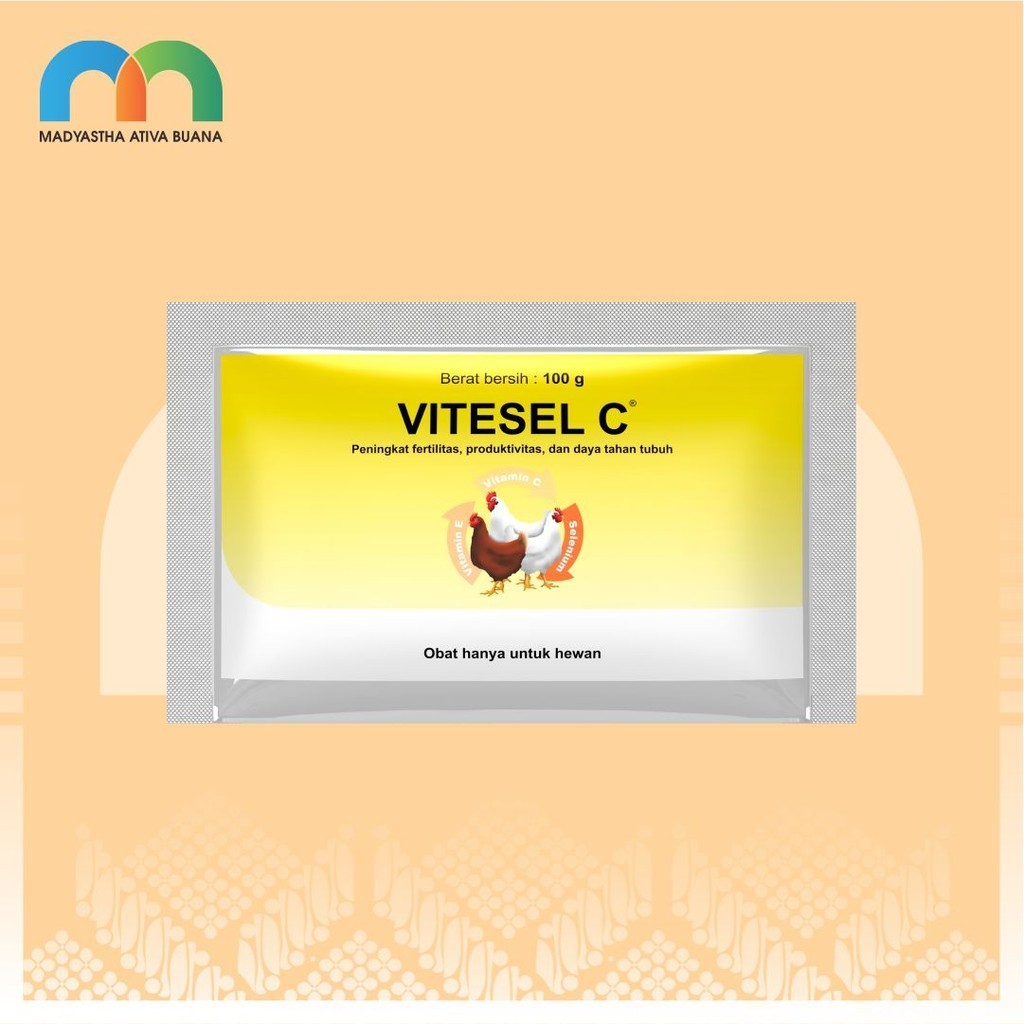 Vitesel C 100 gram Medion Multivitamin Ayam