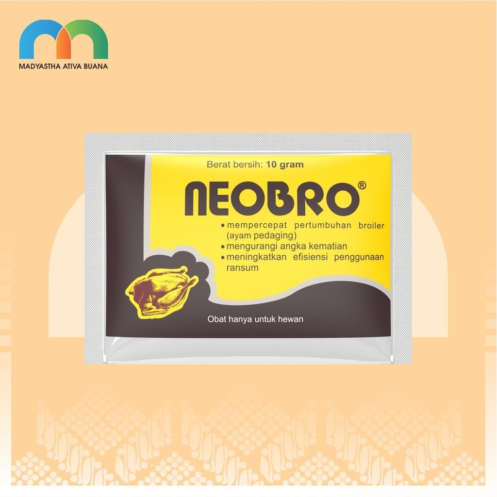Vitamin Ayam Neobro 10 G Medion