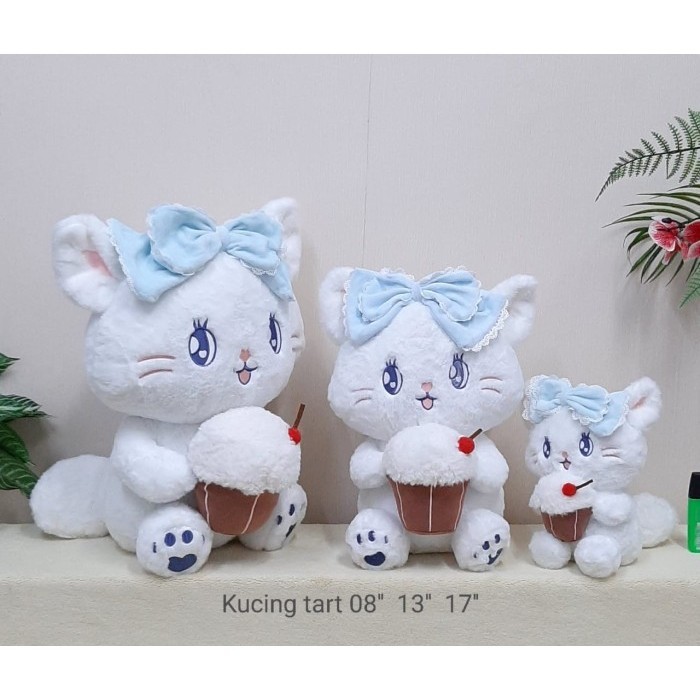 Boneka Kucing Kue Tart 45Cm Boneka Cat Cute Kado Anak Kekasih Ultah