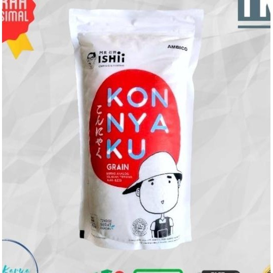 

Beras Shirataki 1Kg - Konnyaku Rice Shirataki Rice 1 Kg