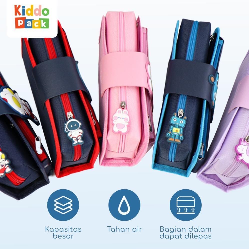 

Big Sale Kiddopack Kotak Pensil Multifungsi Anak Sekolah Laki-Laki Perempuan - Bruno Promo