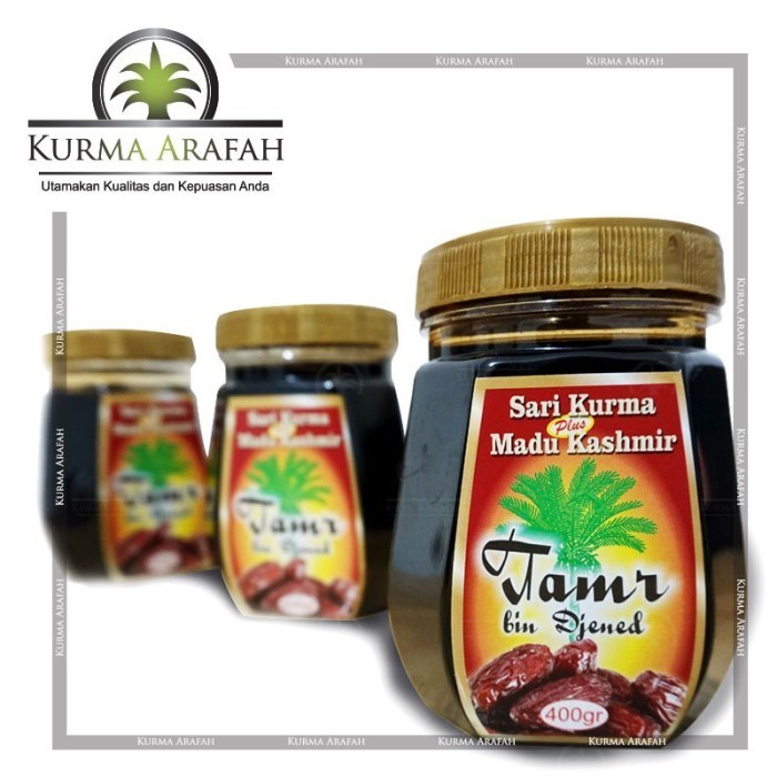 

Ready Sari Kurma Asli Plus Kashmir Tamr 400Gr K02