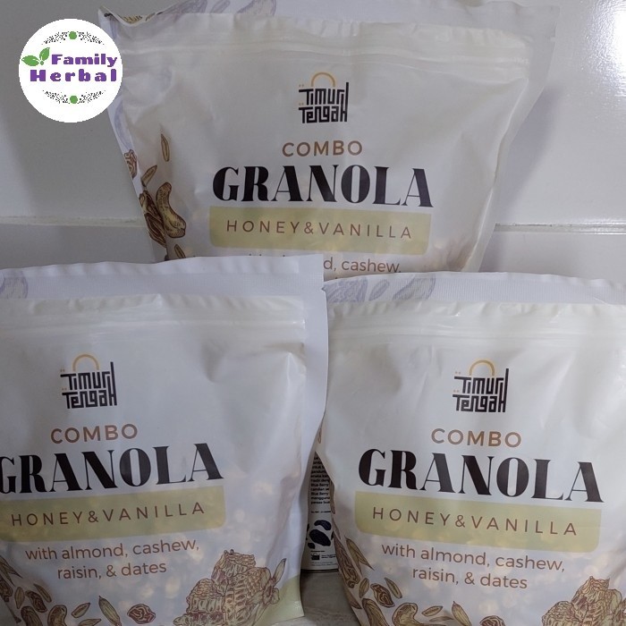 

Granola 500gr Honey vanilla K02