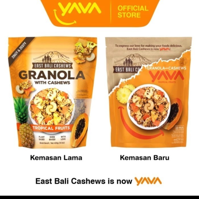 

east bali granola 400gr variant K02