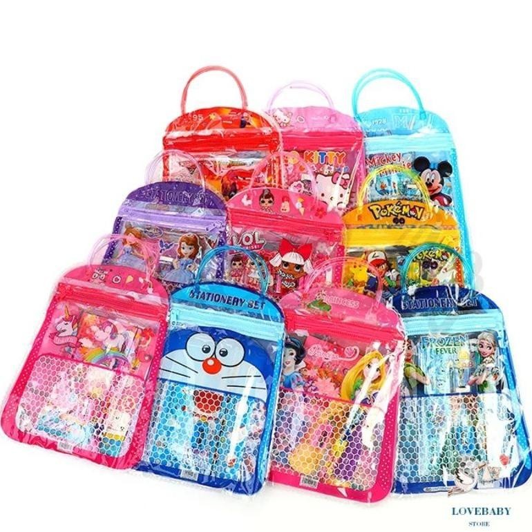 

Terbaru Stationery Set 6 In 1 Free Bag Alat Tulis Anak Sekolah Buku Pulpen Penghapus Pengaris Import Stationary Set Free Bag Set Alat Tulis Anak Sekolah Motif Kartu Bonus Tas Set Alat Tulis Sekolah/ Stationery Set Tas / /In1 Alat Tulis Murah Bisa Cod