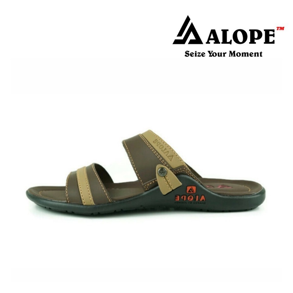 ALOPE - Sandal Pria H 06 sandal kulit Selop Original sandal formal untuk kondangan