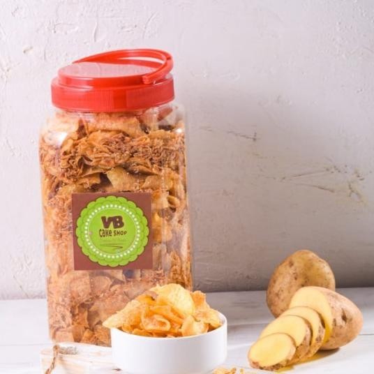 

Keripik Kentang Ebi Bawang450Gr Enak Gurih Nagih