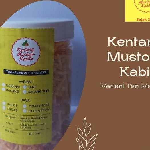 

Kentang Mustofa Kabita Teri ( Toples 600Ml)