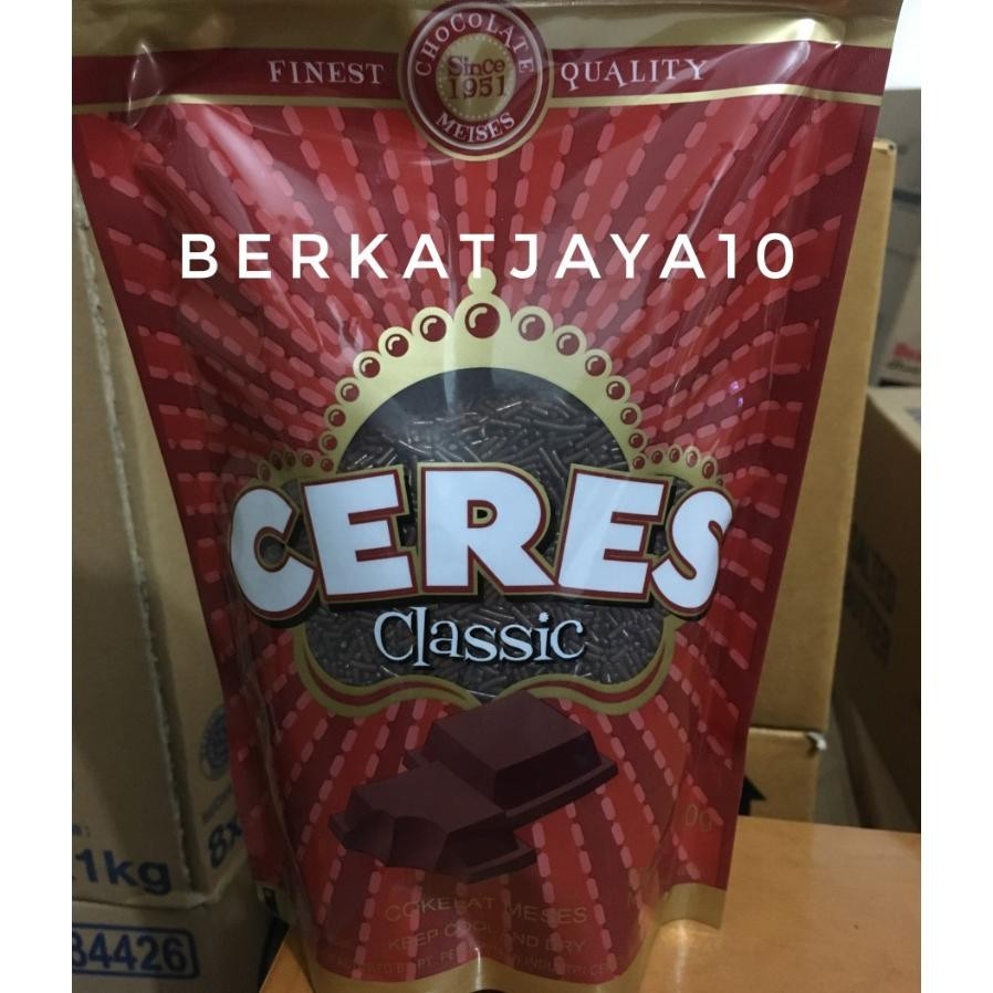 

Cokelat Meses Ceres Classic Kemasan 500Gr Coklat Butir