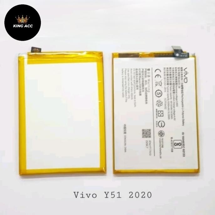BATERAI BATRE BATTERY VIVO Y51 2020 Y31 2020 B-08 B08 ORIGINAL