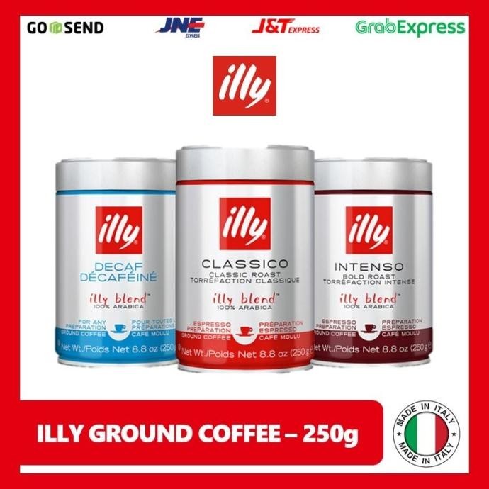 

Silahkan Gan illy Coffee 100% Arabica | Kopi Bubuk Asli Italia | Ground 250 gram