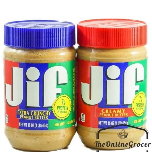 

Jif Peanut Butter/Selai Kacang 454Gr