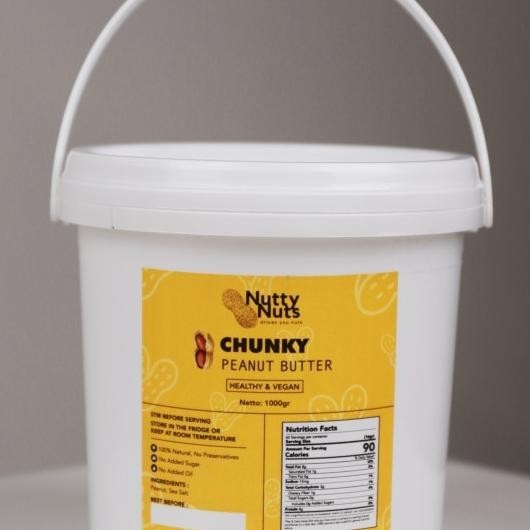 

Nuttynuts Chunky Peanut Butter 1Kg