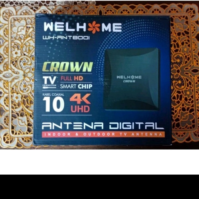 Antena Televisi Merk WELHOME wh-8001 Antena Digital WELHOME WH 8001