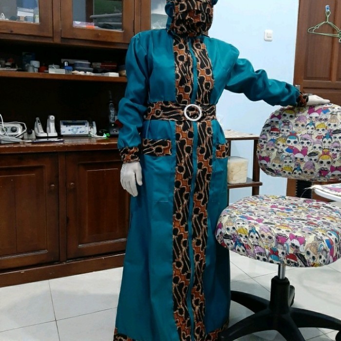 APD GAMIS BAJU KESEHATAN MODEL GAMIS APD TASLAN