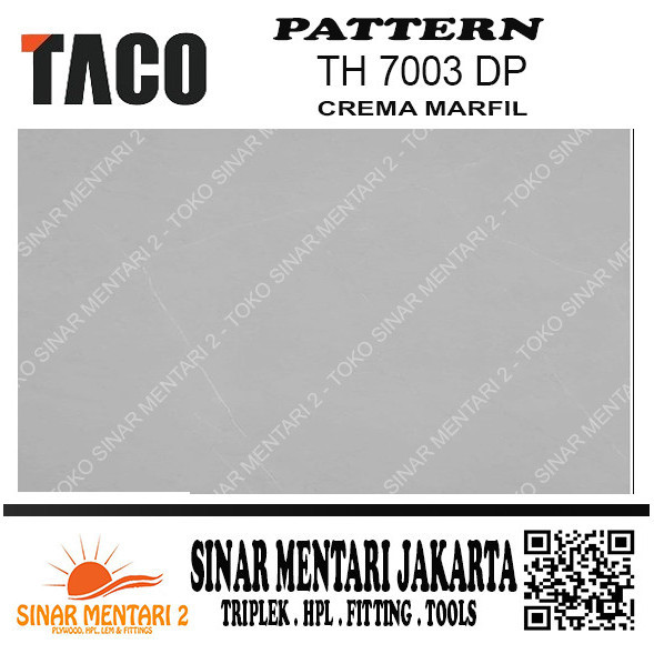 Taco Hpl Pattern Th 7003 Dp Crema Marfil #10b