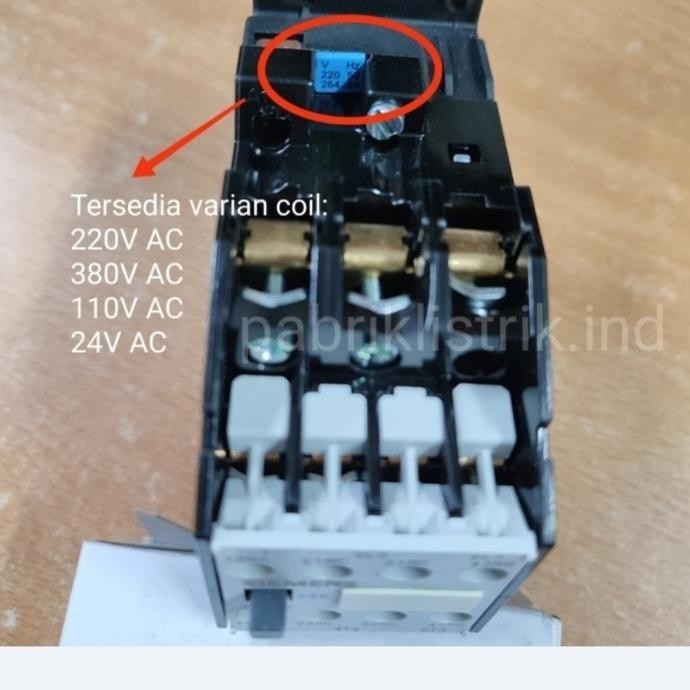 [ Bv ] Contactor 3Tb4322 3Tb43 22 22E Siemens Original Coil 220V 380V 110V  Ready