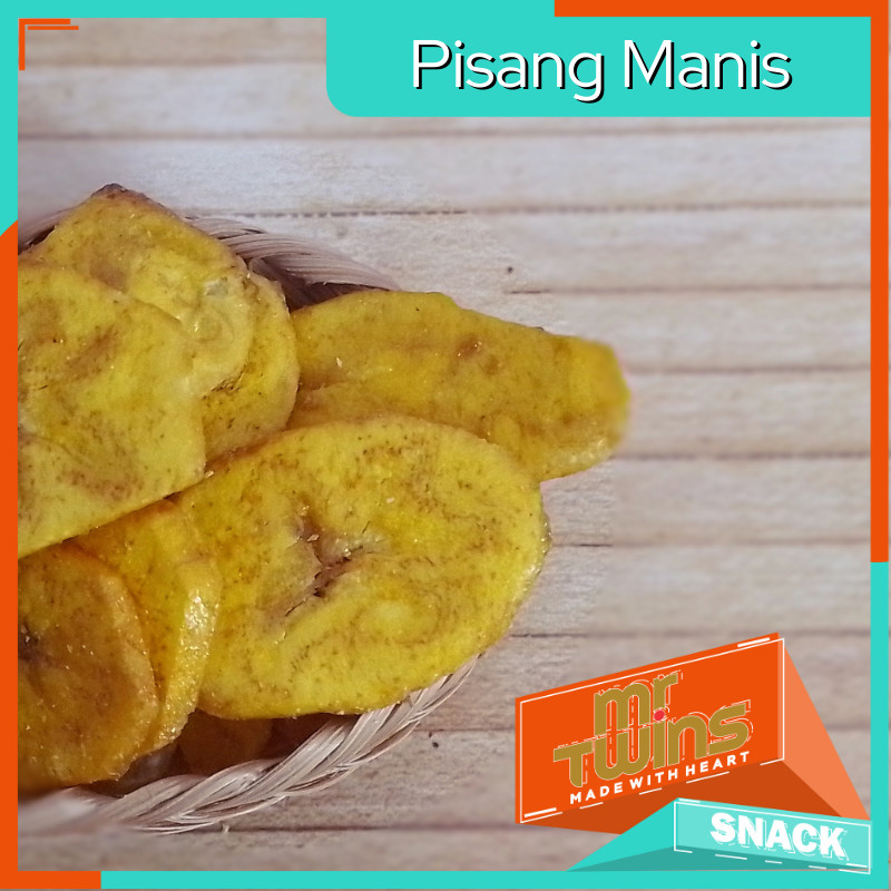 

Pisang Manis berat 243 gram Mr Twins