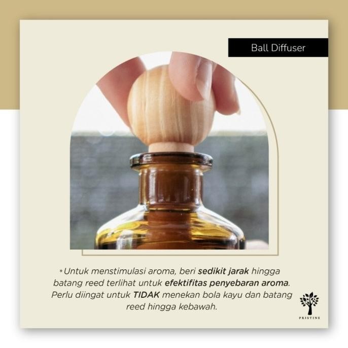 

Pristine Ball Diffuser 50ml - Hotel Series - Pengharum Lemari Pakaian BS