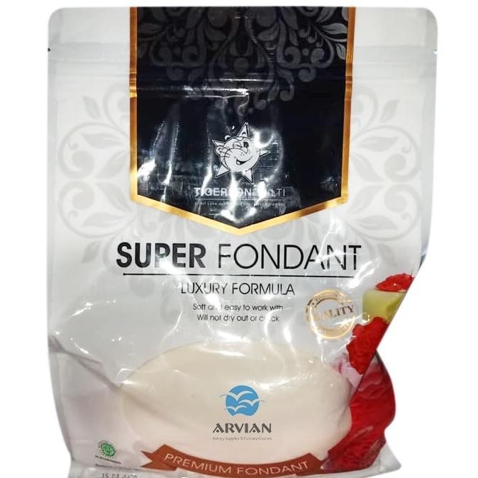 

(DISKON) Tigerson Super Fondant Putih 1 Kg