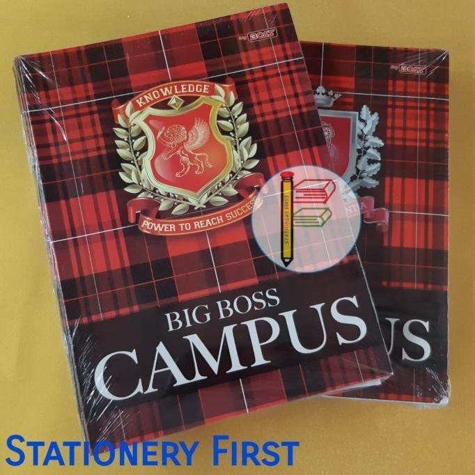 

Buku Tulis Big Boss Campus Maxi 36 Lembar per Pack 10 Buku