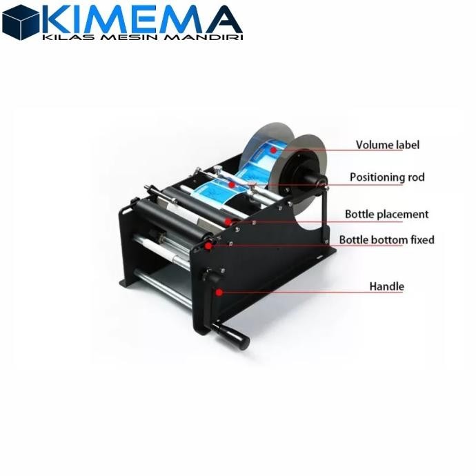 Mesin Labelling Botol Manual Sticker Label Alat Tempel Label Stiker