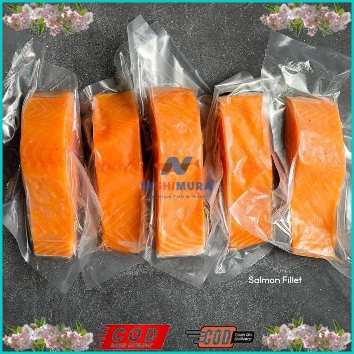 

BISMILLAH IKAN SALMON FILLET 200 1KG STEAK CUT TROUTS FROZEN FRESH BY NISHIMURASHOP NISHIMURA ALISUP