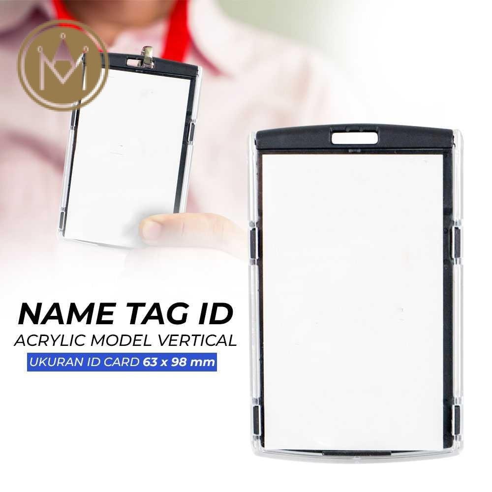 

Name Tag ID Acrylic Model Vertical - 7117