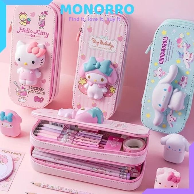 

Pencil Case Sanrio Kotak Pensil Sanrio Tempat Pensil Sanrio Squishy