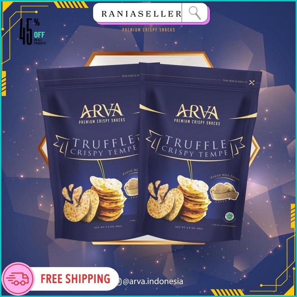 

Arva Truffle Crispy Tempe Terlaris