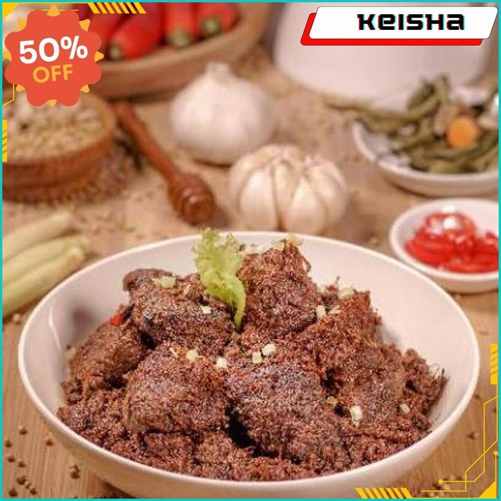 

Rendang Daging Berat 250Gr Original Produk