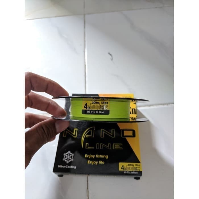 Senar Pancing Pe X4 Seaknight Nano Line 8Lb 10Lb Micro Ultrali