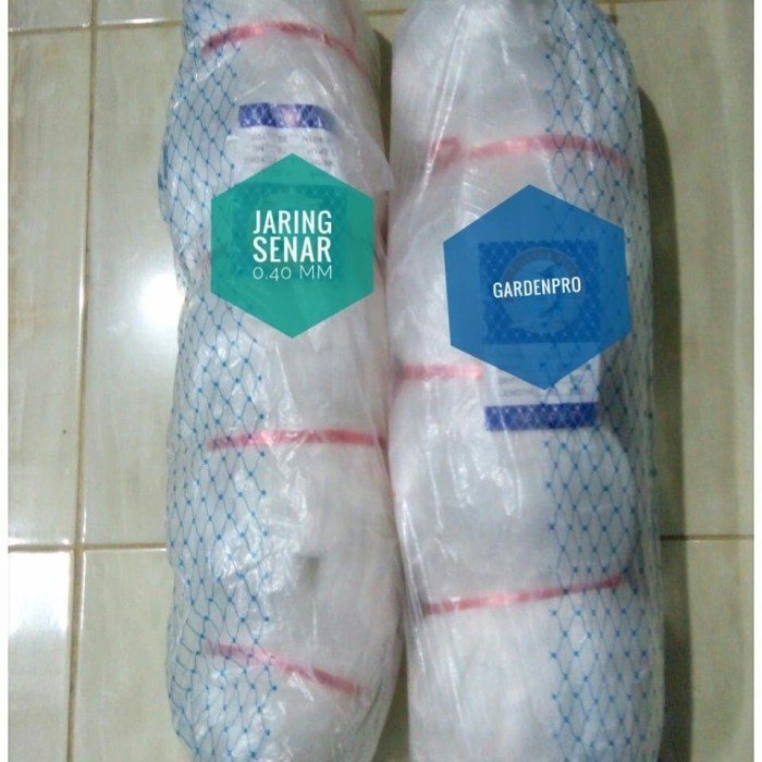 Jaring Senar 040 Mm Lubang 3/4 Inchi 0.40 Mili Jaring Ikan Tanaman