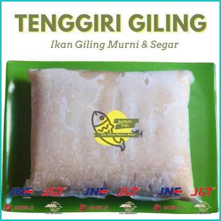 

BISMILLAH IKAN TENGGIRI GILING FRESH 1 KG ALISUP