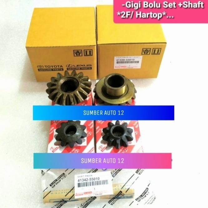 Gigi Bolu Set Gigi Gardan 2F Hardtop Pinion Gardan Hardtop 2F Original