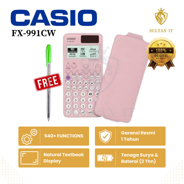 

Ready Casio ClassWiz Model Scientific Calculator FX-991CW ORIGINAL