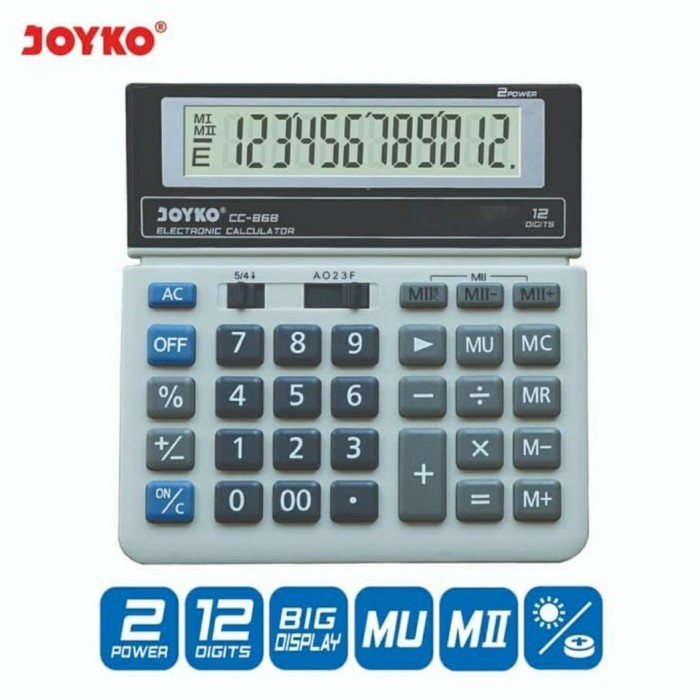 

Ready Calculator Joyko CC-868 12 Digits