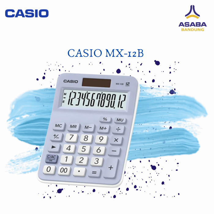 

Ready CASIO MX-12B / Kalkulator Toko Dagang -/ Calculator Full Color