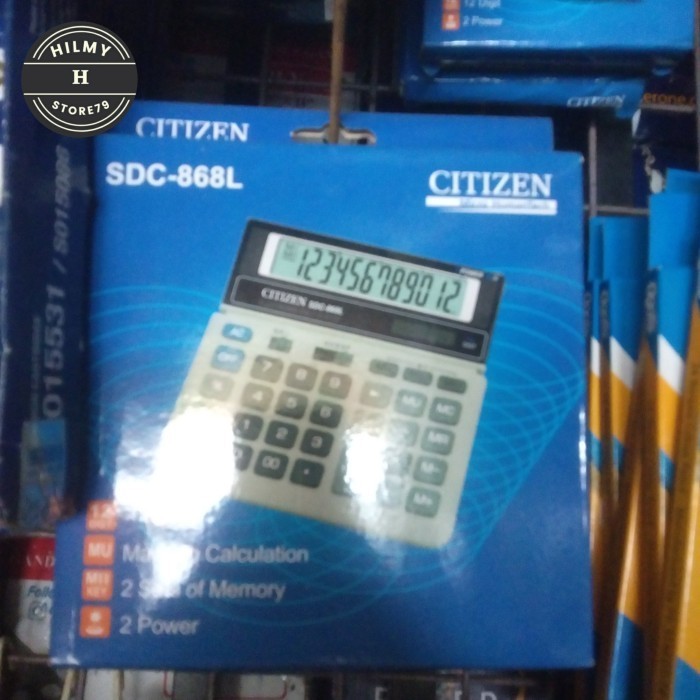 

Ready kalkulator citizen besar SDC-868L