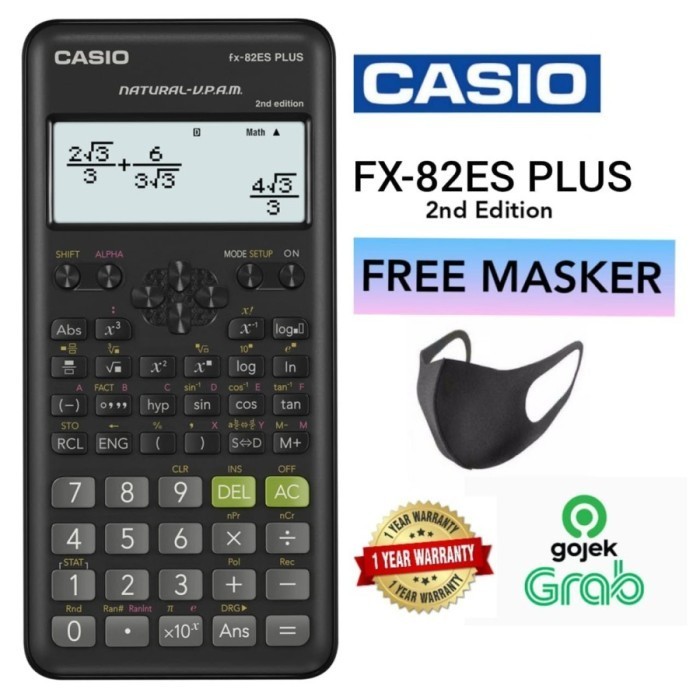 

Ready Kalkulator Casio FX-82ES Plus