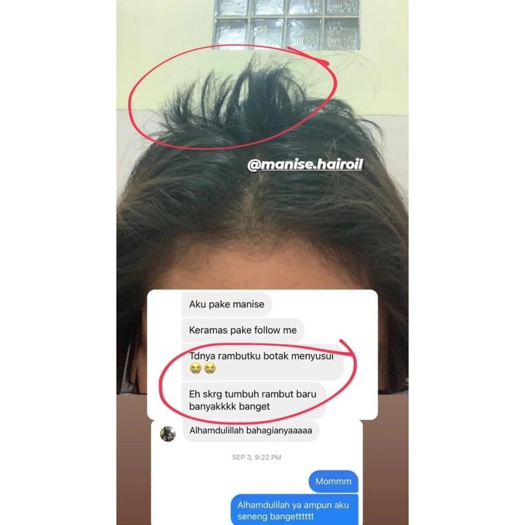 Bagus Manise Hair Oil Baby Dewasa Minyak Rambut Kemiri Rontok Botak Gondrong